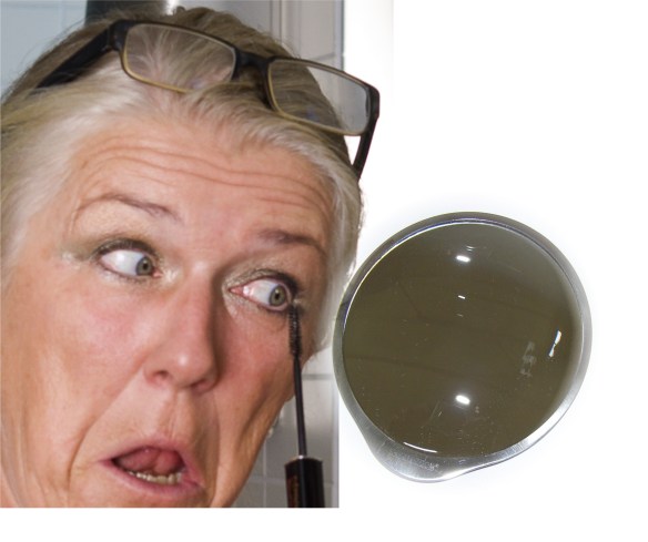 Spegelzoom No1 Jubileum  - att fästa upp eller hålla i handen