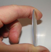 Spegelzoom® No3 mellan tummen och pekfingret